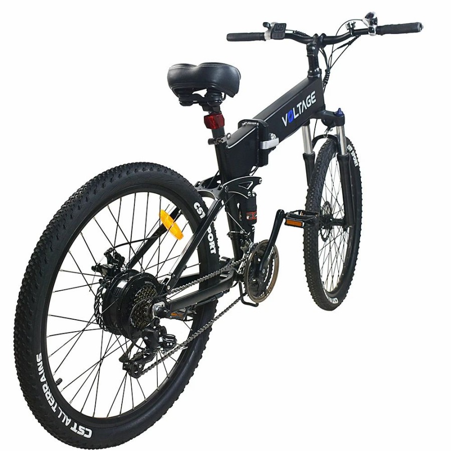 E-Bikes, Scooters & Wheels * | Kaisda K1-V Electric Bike 26 Inch Foldable Mountain Bike 250W Motor 25Km/H Max Speed 36V 10.4Ah Battery 70Km Max Range 120Kg Max Load Black