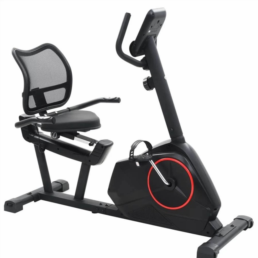 Exercise * | Magnetic Recumbent Exercise Bike With Pulse Measurement