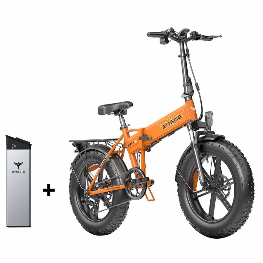 E-Bikes, Scooters & Wheels * | Engwe Ep-2 Pro Electric Bicycle & 13Ah Battery Combo Orange