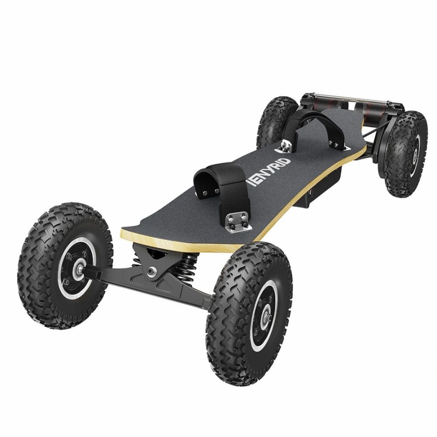 E-Bikes, Scooters & Wheels * | Ienyrid Yf001 Electric Skateboard For Adults 8 Inch Off Road Tire 1650W*2 Dual Motors 40Km/H Top Speed 36V 10Ah Battery For 20Km Mileage 150Kg Load Wireless Remotre Control