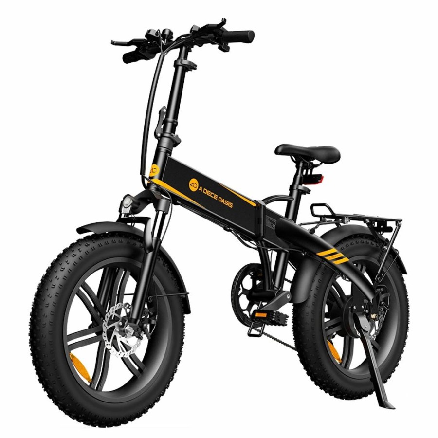 E-Bikes, Scooters & Wheels * | Ado A20F Xe 250W Electric Bike Folding Frame 7-Speed Gears Removable 10.4 Ah Lithium-Ion Battery E-Bike Black