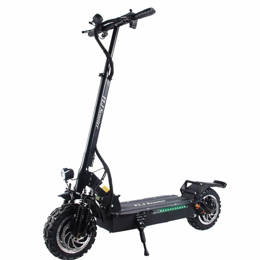 E-Bikes, Scooters & Wheels * | Flj Scooter Flj T113 11Inch 2*1600W Dual Motors Electric Scooter With 60V 35Ah Battery Big Power Without Seat