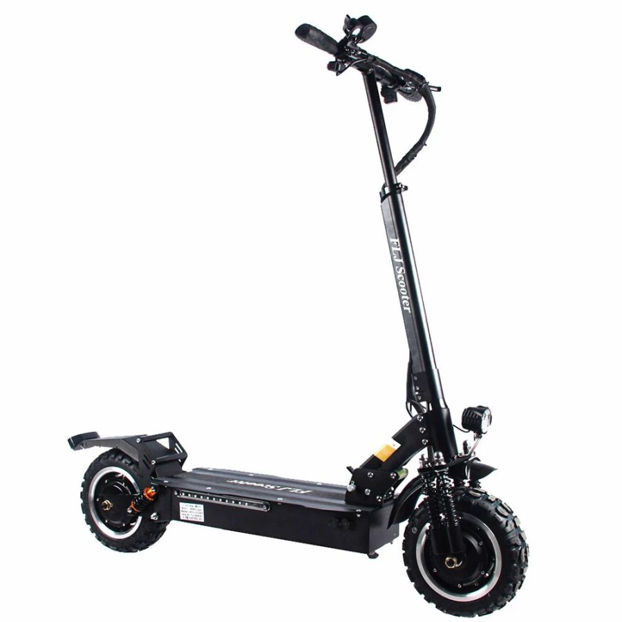 E-Bikes, Scooters & Wheels * | Flj Scooter Flj T113 11Inch 2*1600W Dual Motors Electric Scooter With 60V 35Ah Battery Big Power Without Seat