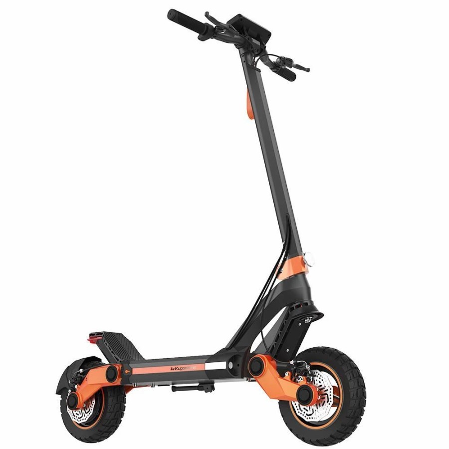 E-Bikes, Scooters & Wheels * | Kugookirin G3 Adventurers Electric Scooter 10.5 Inch 1200W Rear Motor 52V 18Ah Lithium Battery Max Speed 50Km/H Touchable Display Control Panel Tpu Suspension System Ipx4 Black