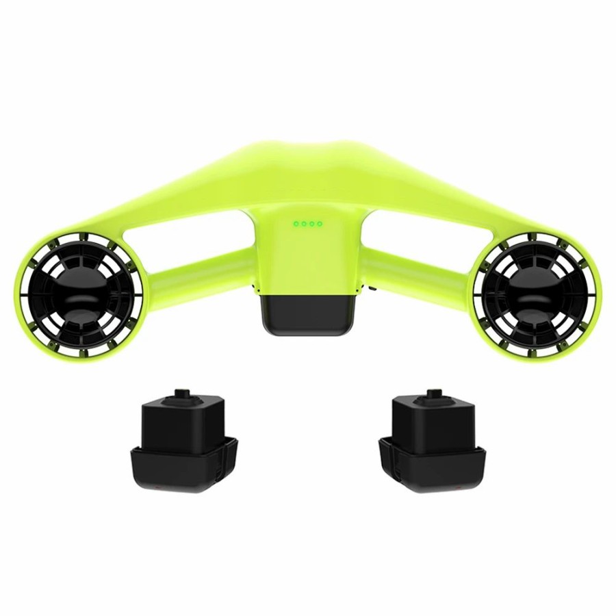 Exercise * | Hyper Gogo Hypergogo Manta S 2 Batteries Sea Scooter Portable And Lightweight Water Cruiser Sports Enthusiasts Diver Propulsion Green