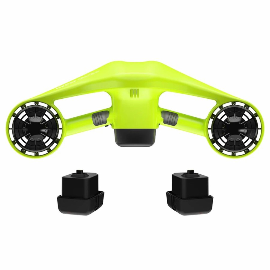 Exercise * | Hyper Gogo Hypergogo Manta S 2 Batteries Sea Scooter Portable And Lightweight Water Cruiser Sports Enthusiasts Diver Propulsion Green