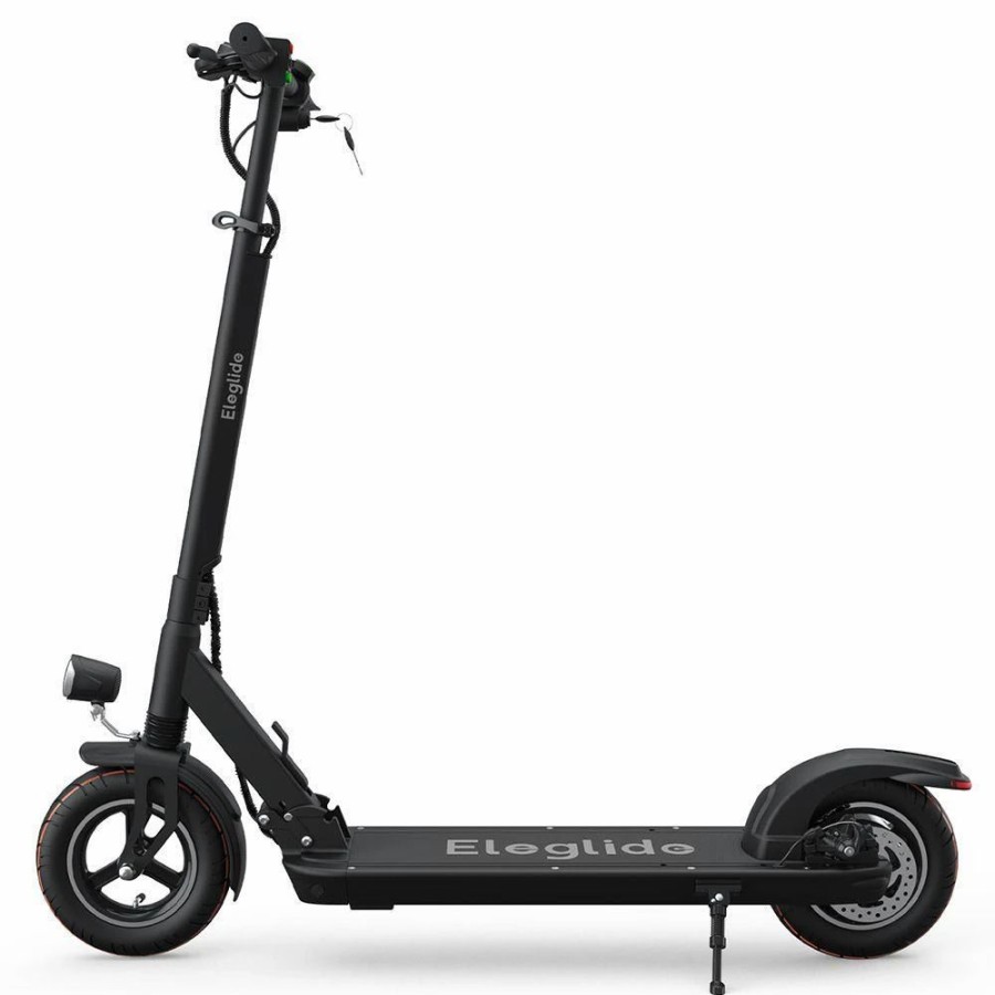 E-Bikes, Scooters & Wheels * | Eleglide S1 Folding Electric Scooter 10 Pneumatic Tires 400W Motor 3 Speed Modes 36V 8.0Ah Battery 24Km/H Max Speed Up To 30Km Max Range Rear Disc Brake Black