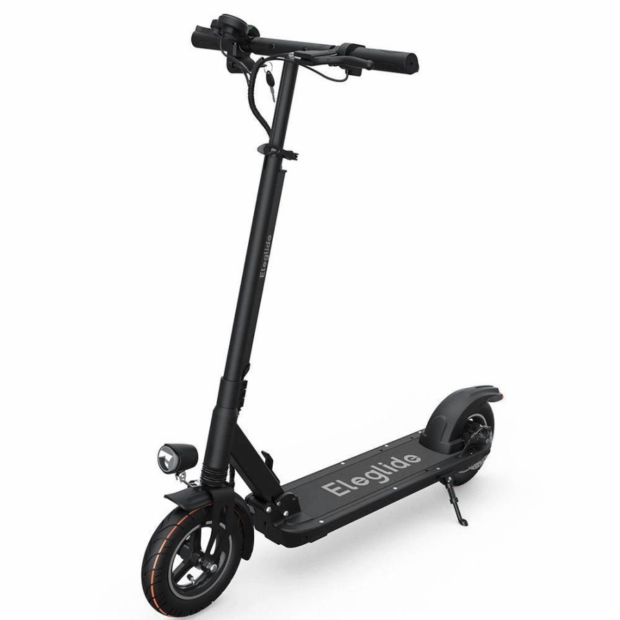 E-Bikes, Scooters & Wheels * | Eleglide S1 Folding Electric Scooter 10 Pneumatic Tires 400W Motor 3 Speed Modes 36V 8.0Ah Battery 24Km/H Max Speed Up To 30Km Max Range Rear Disc Brake Black