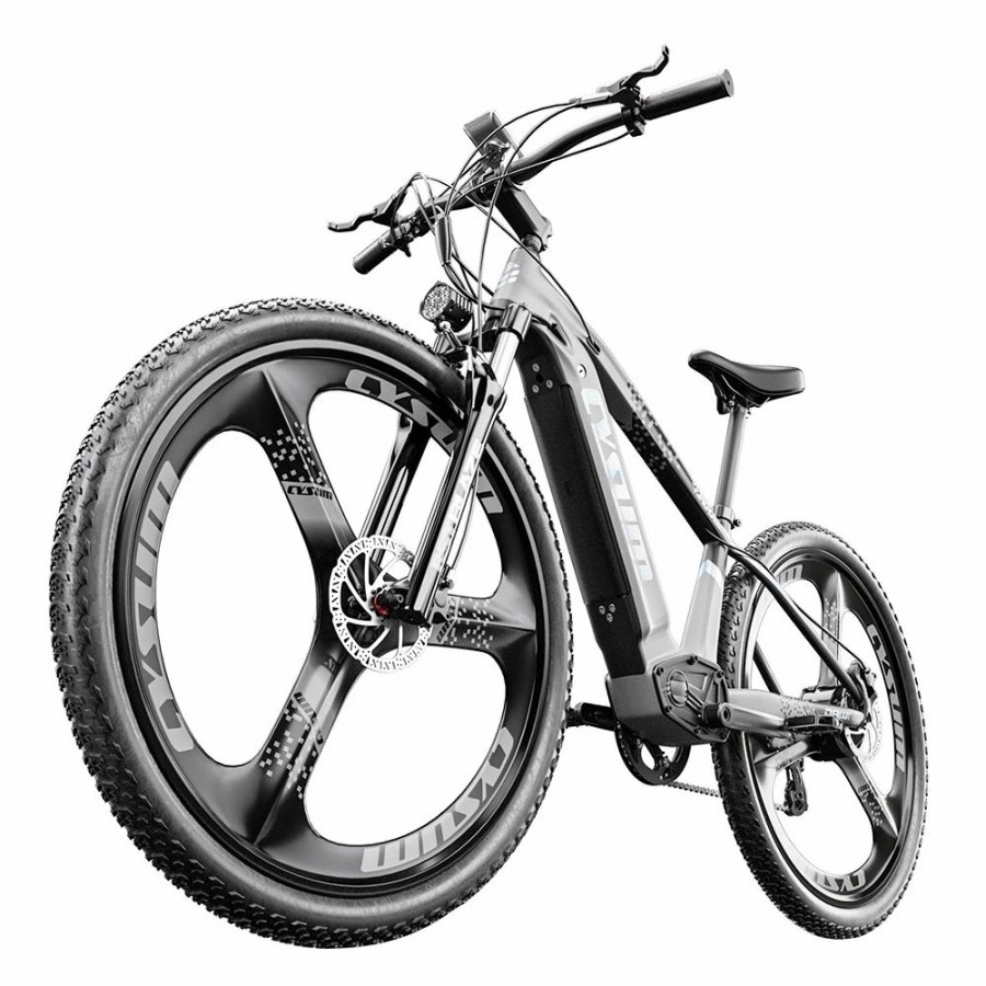 E-Bikes, Scooters & Wheels * | Cysum Cm520 Electric Mountain Bike 29*2.1 Inch Chaoyan Tire 500W Brushless Motor 35-40Km/H Max Speed 48V 14Ah Lg Removable Battery Shimano 7 Speed 50-70Km Range Dual Disc Brakes Grey