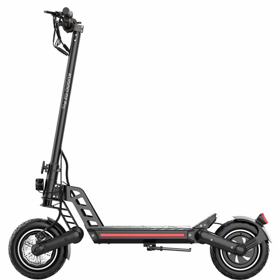 E-Bikes, Scooters & Wheels * | Kugoo G2 Pro Electric Scooter, 10 Inch Off-Road Tire 800W Motor, 45Km/H Max Speed 48V 15Ah Battery For 50Km Range E-Brake Disc Brake