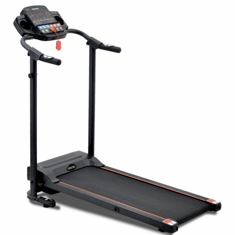 Exercise * | Merax Foldable Treadmill Running Machine With Loudspeaker For Home Gymnastics-Fitness