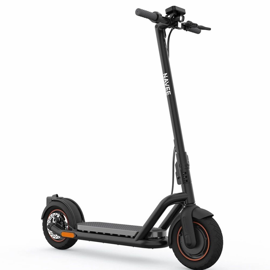 E-Bikes, Scooters & Wheels * | Navee N65 10-Inch Folding Electric Scooter 500W Motor 25Km/H 48V 12.5Ah Battery Max Range 65Km Disc Brake Ipx4 Waterproof Bluetooth App By Xiaomiyoupin Black