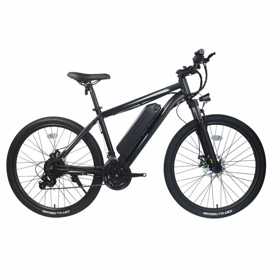 E-Bikes, Scooters & Wheels * | K3 Electric Bike 26*1.95 Inch Tire, 350W Motor 32Km/H Max Speed, Dual 36V 10.4Ah Battery, 120Kg Load Black & White