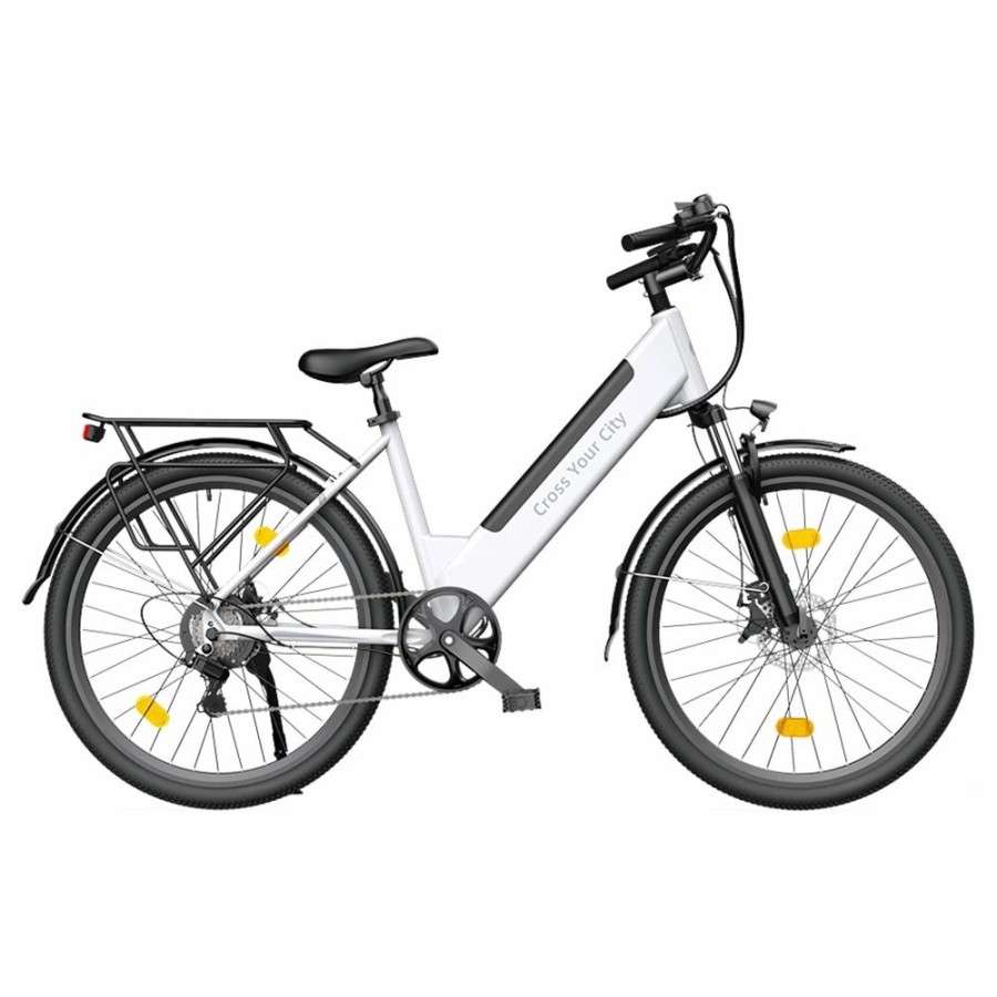 E-Bikes, Scooters & Wheels * | Ado A26S Xe 26*1.95" Step-Through Electric Bike 36V 250W Brushless Gear Motor 10.4Ah Removable Battery 25Km/H Max Speed