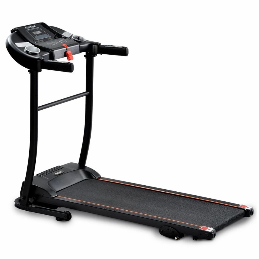 Exercise * | Merax Treadmills Indoor Use Foldable With Preset Speed Levels /Usb /Aux /Bluetooth / Led Display