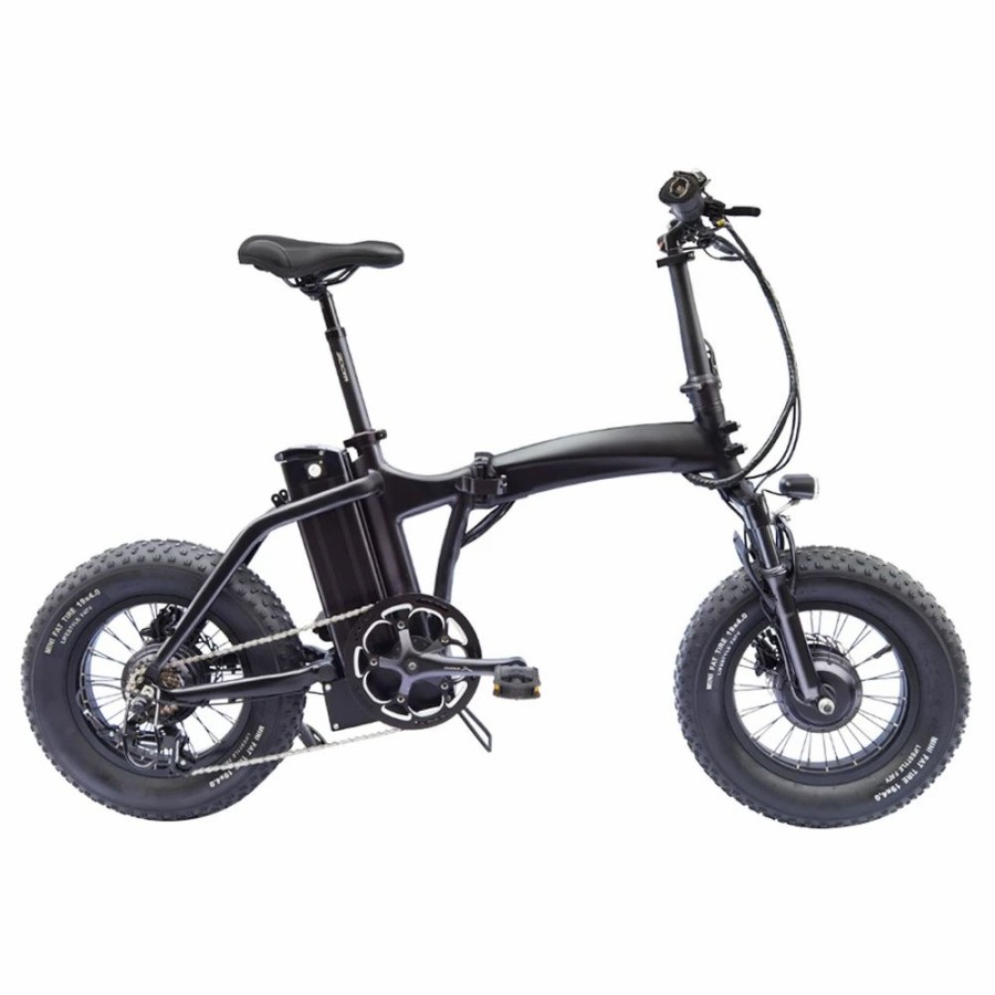 E-Bikes, Scooters & Wheels * | Cmsbike K1 Fatv All-Terrain 19" Fat Tire Electric Folding Bike Dual-Drive 350W*2 Brushless Motors 48V 14Ah Battery-Black