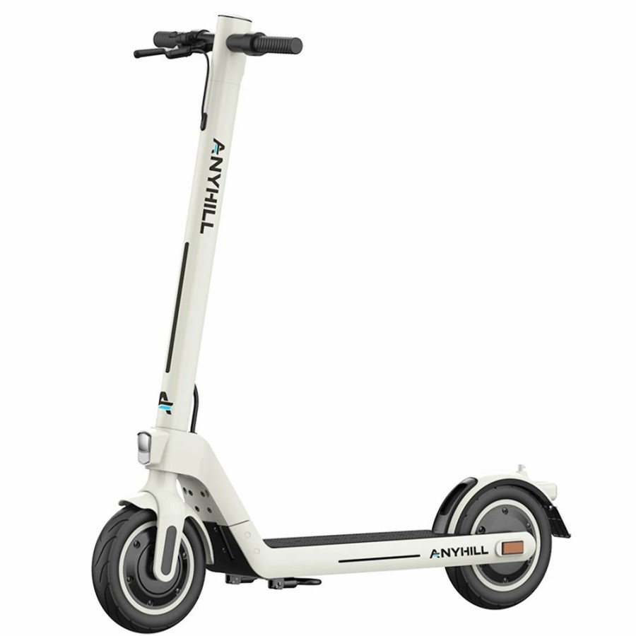 E-Bikes, Scooters & Wheels * | Anyhill Um-2 Electric Scooter 10" Pneumatic Tire 36V 10Ah Battery Rated 450W Motor 31Km/H Max Speed White