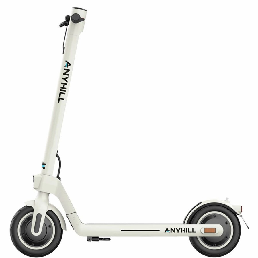 E-Bikes, Scooters & Wheels * | Anyhill Um-2 Electric Scooter 10" Pneumatic Tire 36V 10Ah Battery Rated 450W Motor 31Km/H Max Speed White