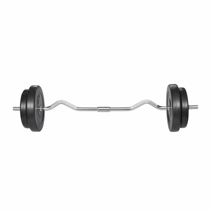 Exercise * | Curl Bar With Weights 30Kg