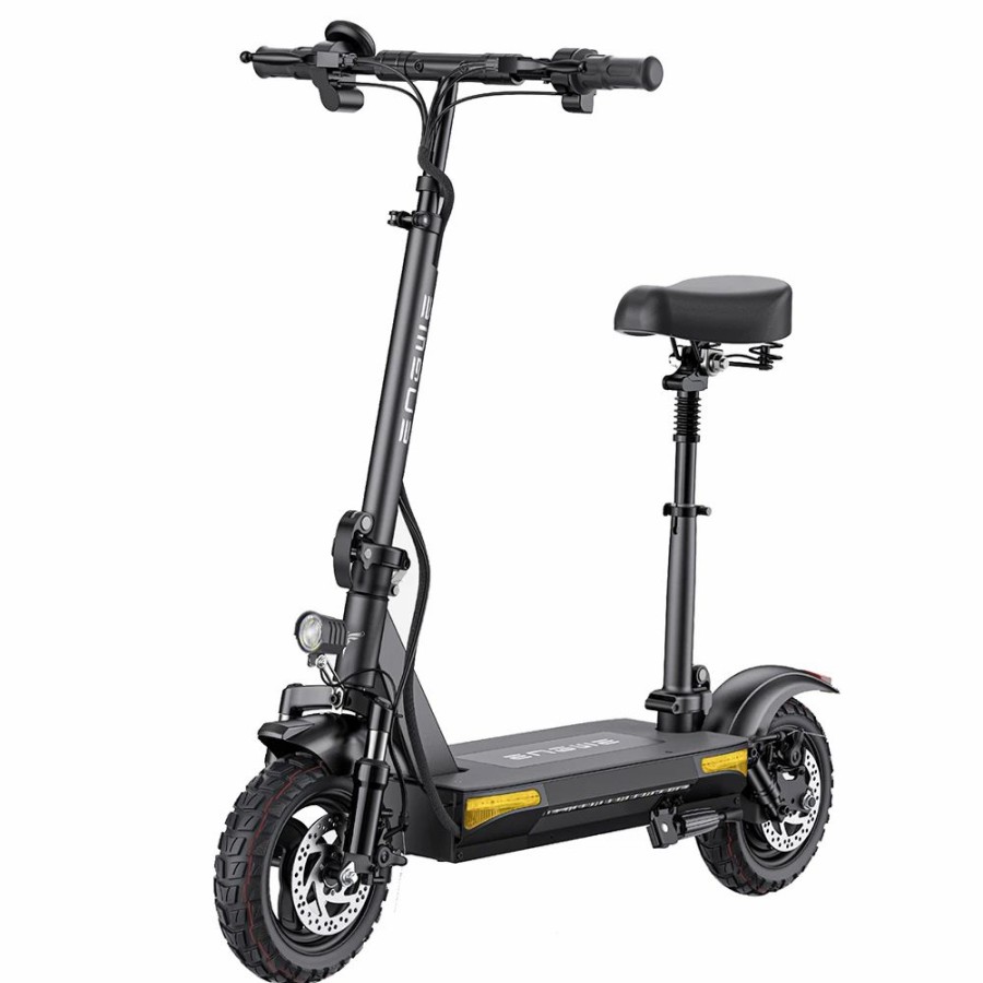 E-Bikes, Scooters & Wheels * | Engwe S6 Electric Scooter 10 Inch Off-Road Tire 500W (Peak 700W) Brushless Motor 45Km/H Max Speed 48V 15.6Ah Battery For 70Km 120Kg Load Ipx4 Waterproof With Seat