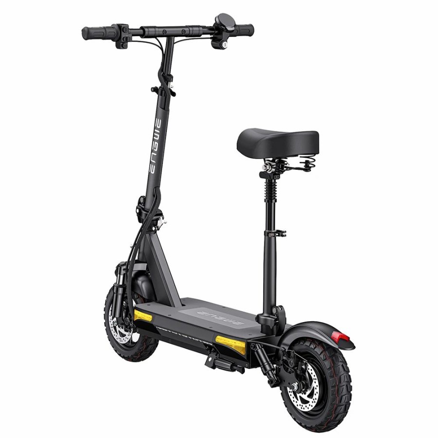 E-Bikes, Scooters & Wheels * | Engwe S6 Electric Scooter 10 Inch Off-Road Tire 500W (Peak 700W) Brushless Motor 45Km/H Max Speed 48V 15.6Ah Battery For 70Km 120Kg Load Ipx4 Waterproof With Seat