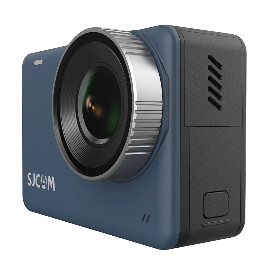 Outdoor Sports Cameras * | Sjcam Sj10 Pro Sports & Action Camera 4K/60Fps Sony Imx Sensor Waterproof Up To 10M, 2.33" Ips Touch Screen Blue