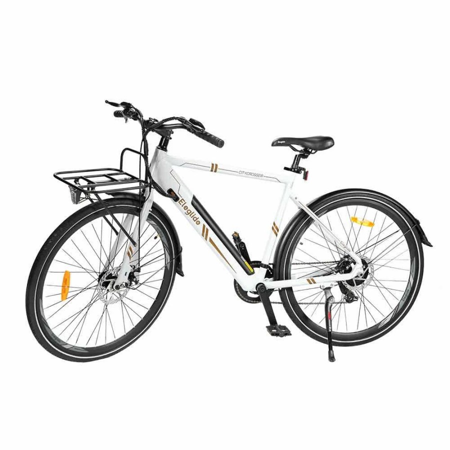 E-Bikes, Scooters & Wheels * | 2Pcs Eleglide Citycrosser Electric Bike 700*38C Cst Tires 250W Motor 25Km/H Speed 36V 10Ah Battery Moped Bike 75Km Range Shimano 7-Speed Gear Dual Disc Brake Torque Sensor