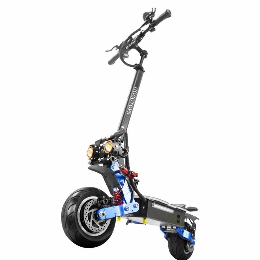 E-Bikes, Scooters & Wheels * | Gogotops Gs8 Electric Scooter 3000W*2 Dual Motors 80Km/H Max Speed 60V 38.4Ah Battery 10 Inch Pneumatic Road Tire 80Km Range 200Kg Max Load Dual Shock Absorbers