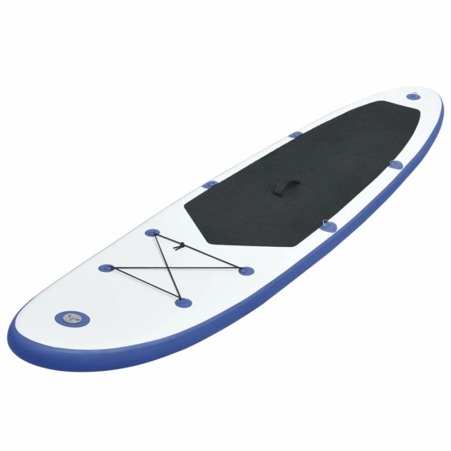 Exercise * | Inflatable Stand Up Paddleboard Set Blue And White