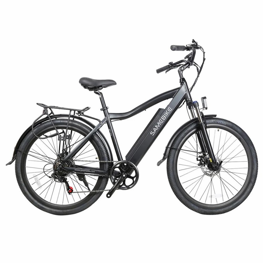 E-Bikes, Scooters & Wheels * | Samebike Cityman2 E-Bike 27.5 Inch Mountain Bike 36V 250W Motor 10.4Ah Removable Battery 32Km/H Max Speed 40-80 Km Range