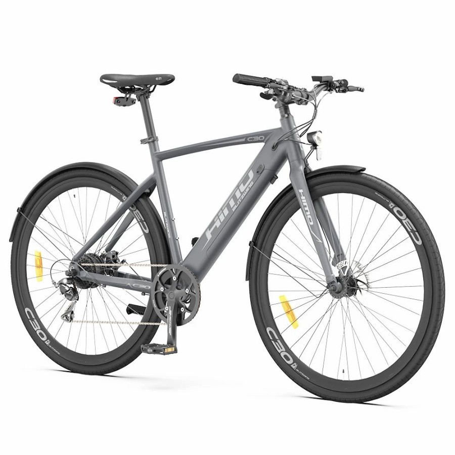 E-Bikes, Scooters & Wheels * | Himo C30R Max Electric Bicycle 250W Motor Max Speed Torque Sensor 25Km/H 36V 10Ah 75Km Max Range Gray