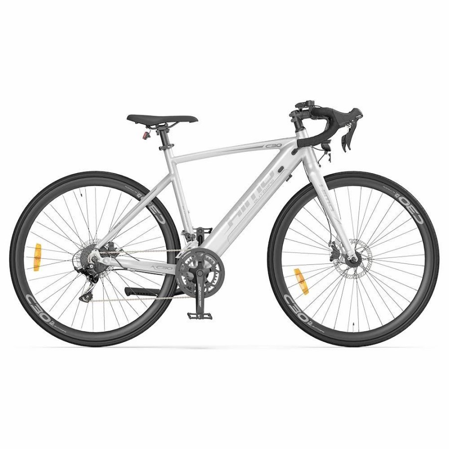 E-Bikes, Scooters & Wheels * | Himo C30S Max Electric Bicycle 26 Inch 250W Motor Max Speed 25Km/H 36V 10Ah Battery Shimano 18 Speed Ipx7 Waterproof Max Range 75Km Max Load 100Kg Road Racing Eletric Bike Silver