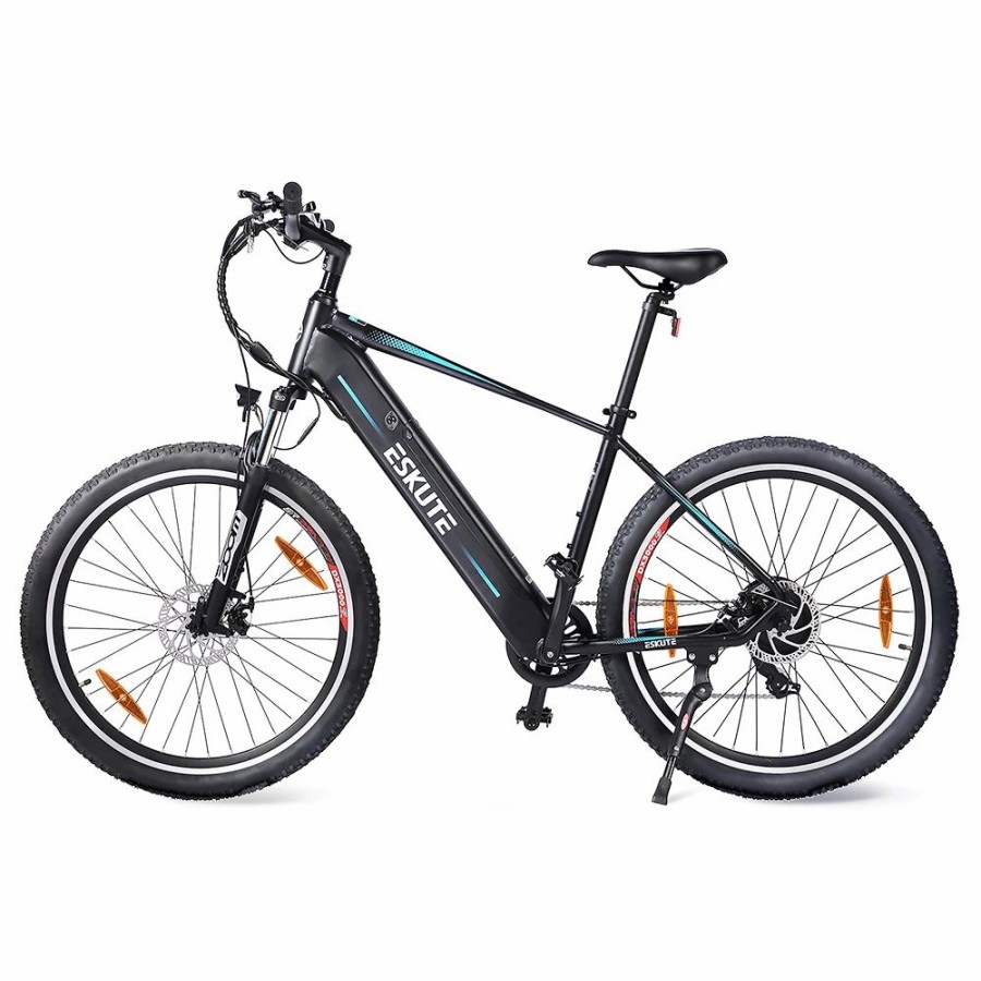 E-Bikes, Scooters & Wheels * | Eskute Netuno Electric Bicycle 27.5 Inch 250W Rear-Hub Motor 25Km/H Max Speed Bafang Brushless Motor 36V 14.5Ah Battery For 65 Miles Range Urban Bike