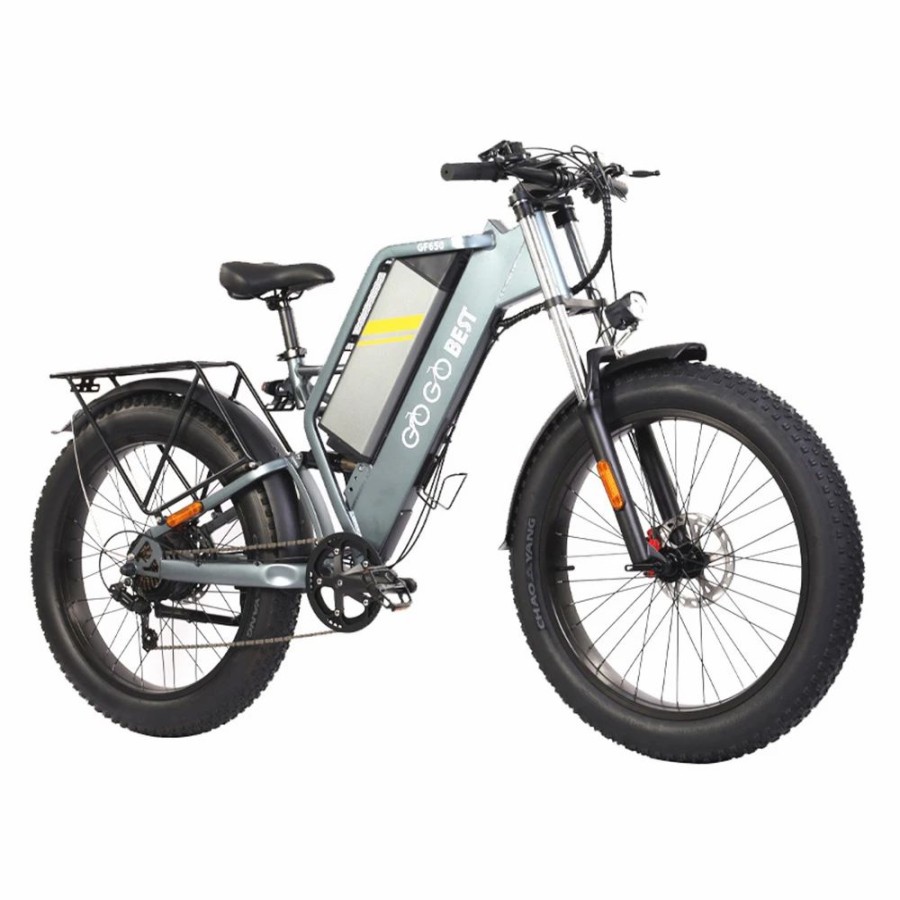 E-Bikes, Scooters & Wheels * | Gogobest Gf650 Electric Bicycle 26*4.0 Inch Fat Tires 1000W Motor 45Km/H Top Speed 48V 20Ah Battery 90-100Km Max Range Dual Hydraulic Disc Brakes Shimano 7-Speed Transmission