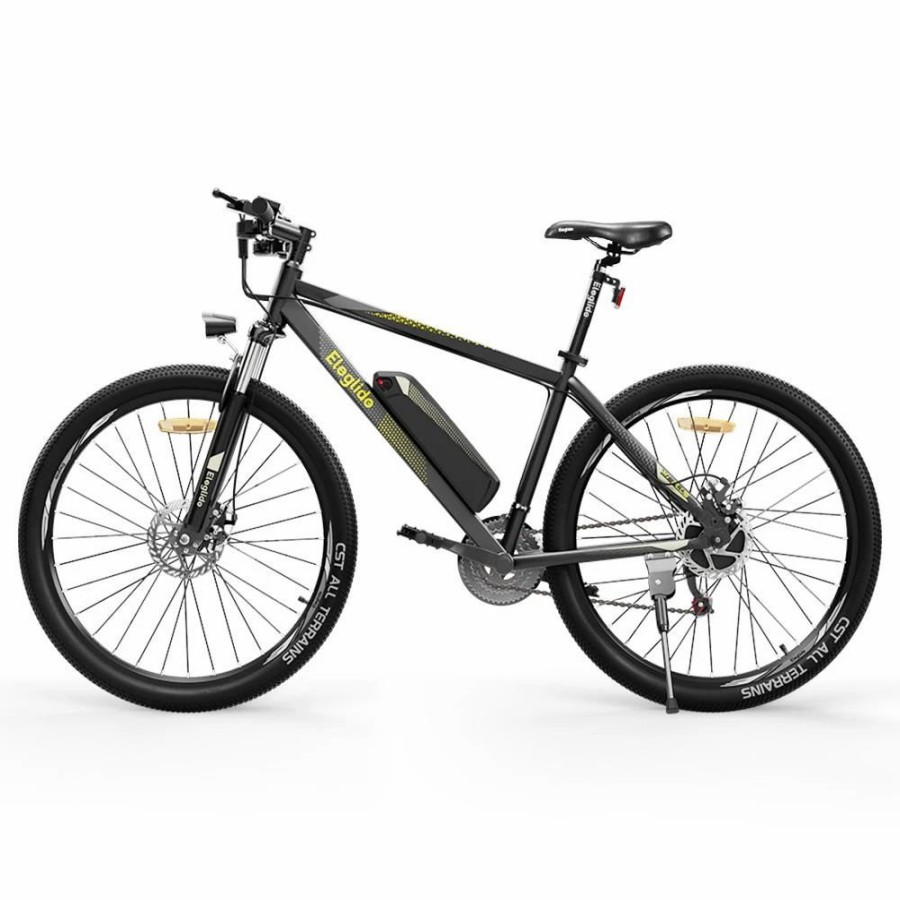 E-Bikes, Scooters & Wheels * | Eleglide M1 Plus Electric Mountain Bike Upgraded Version 27.5 Inch 250W Brushless Motor Shimano 21 Speeds Shifter 36V 12.5Ah Battery 25Km/H Speed Ipx4 Waterproof Electric-Assist Up To 100Km Max Range Aluminum Alloy Frame Dual Disk Brake Black