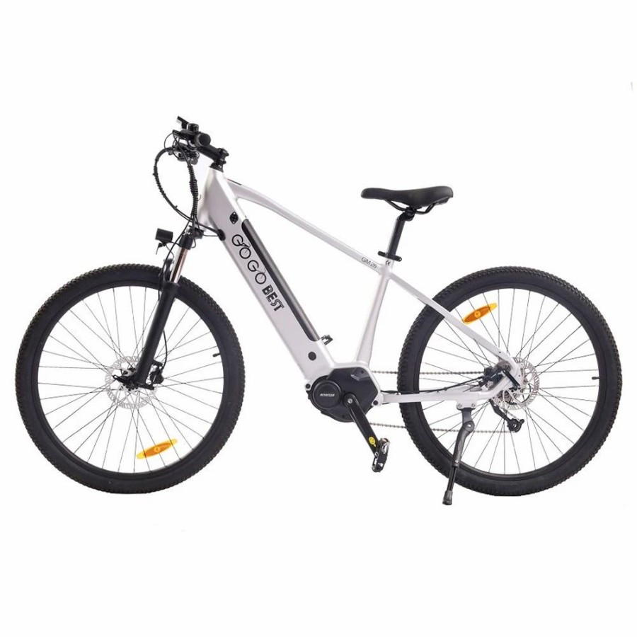 E-Bikes, Scooters & Wheels * | Gogobest Gm26 Electric Bike 36V 250W Motor 25Km/H Max Speed 10Ah Battery 50-60Km Range 27.5*2.25" Cst Tires Silver