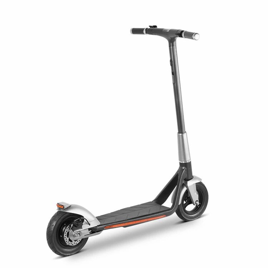 E-Bikes, Scooters & Wheels * | Mankeel Silver Wings Electric Scooter 10 Inch Pneumatic Rubber Tire 25Km/H 350W 10Ah Aluminum Alloy Ip54 Waterproof Silver