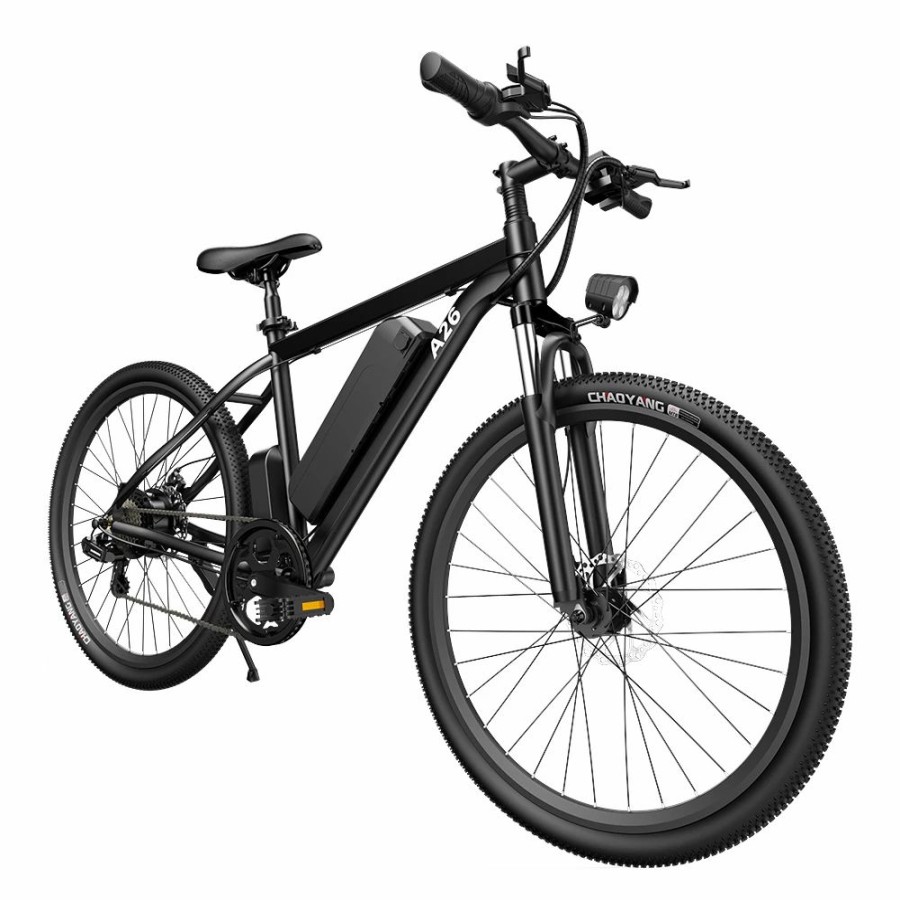 E-Bikes, Scooters & Wheels * | Ado A26 Electric Moped Bike 26 Inch Mountain Bike 500W Hall Brushless Motor Shimano 7-Speed Derailleur 36V 12.5Ah Removable Battery 35Km/H Max Speed Up To 35Km Max Range Ipx5 Aluminum Alloy Frame Black