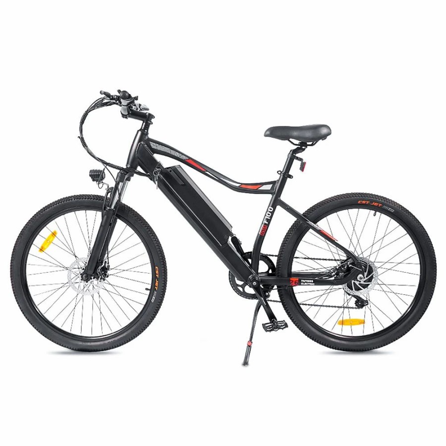 E-Bikes, Scooters & Wheels * | Fafrees F100 26 Inch Electric Bike Max Speed 33Km/H Mountain Ebike 250W Motor 48V 11.6Ah Removable Battery Recharge System Shimano 7 Speed Gears Led Display Aluminum Alloy Frame Black