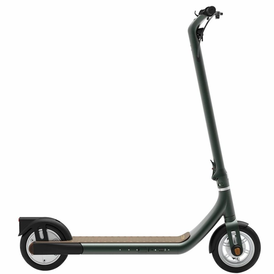 E-Bikes, Scooters & Wheels * | Atomi Alpha Folding Electric Scooter 9 Inch Tires 650W Motor 36V 10Ah Battery For 25 Miles Range 25Km/H Max Speed 120Kg Max Load Support App Control Built-In Combination Lock Green