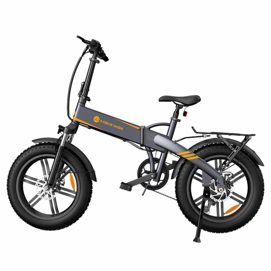 E-Bikes, Scooters & Wheels * | Ado A20F Xe 250W Electric Bike Folding Frame 7-Speed Gears Removable 10.4 Ah Lithium-Ion Battery E-Bike Grey