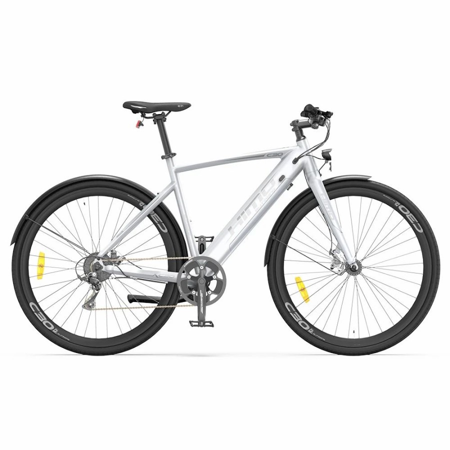 E-Bikes, Scooters & Wheels * | Himo C30R Max Electric Bicycle 250W Motor Max Speed Torque Sensor 25Km/H 36V 10Ah 75Km Max Range Silver