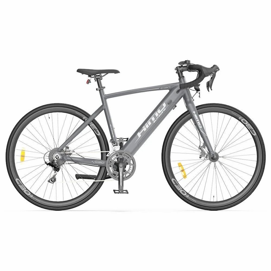 E-Bikes, Scooters & Wheels * | Himo C30S Max Electric Bicycle 26 Inch 250W Motor Max Speed 25Km/H 36V 10Ah Battery Shimano 18 Speed Ipx7 Waterproof Max Range 75Km Max Load 100Kg Road Racing Eletric Bike Grey