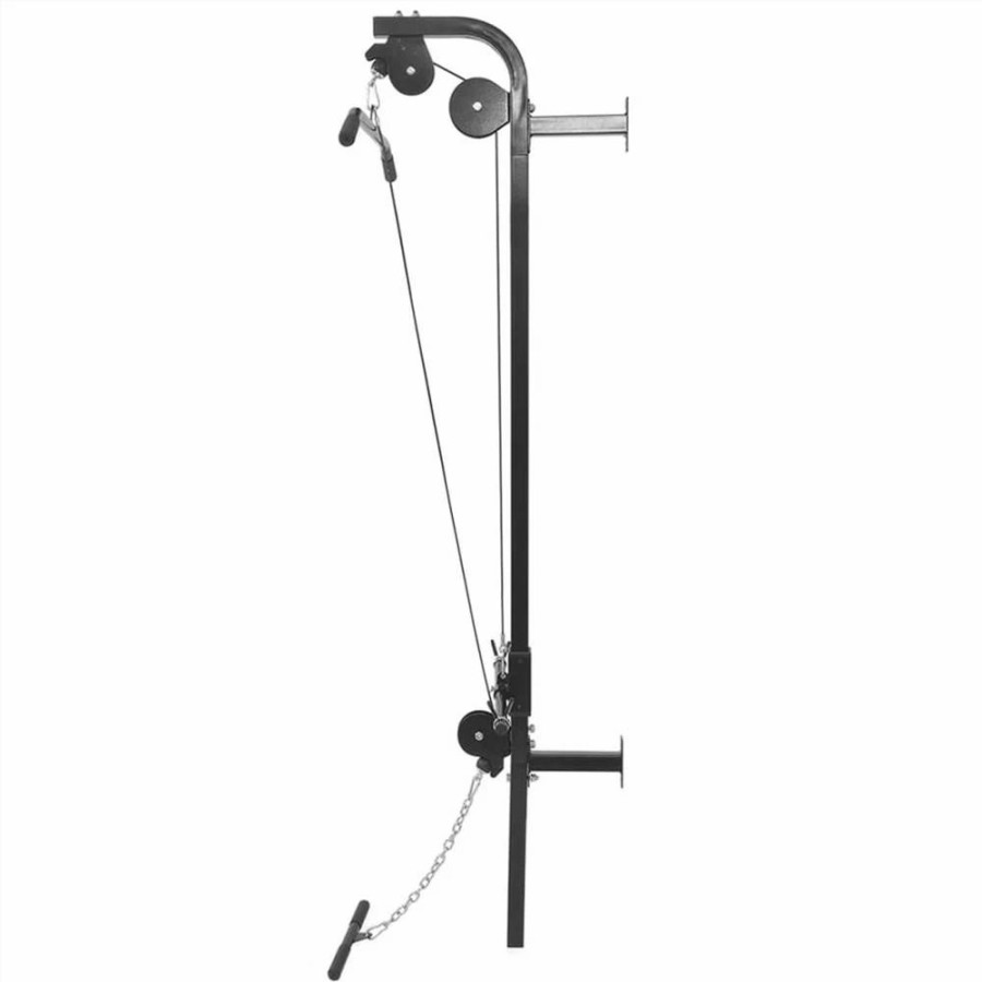 Exercise * | Wall-Mounted Power Tower With Weight Plates 40 Kg