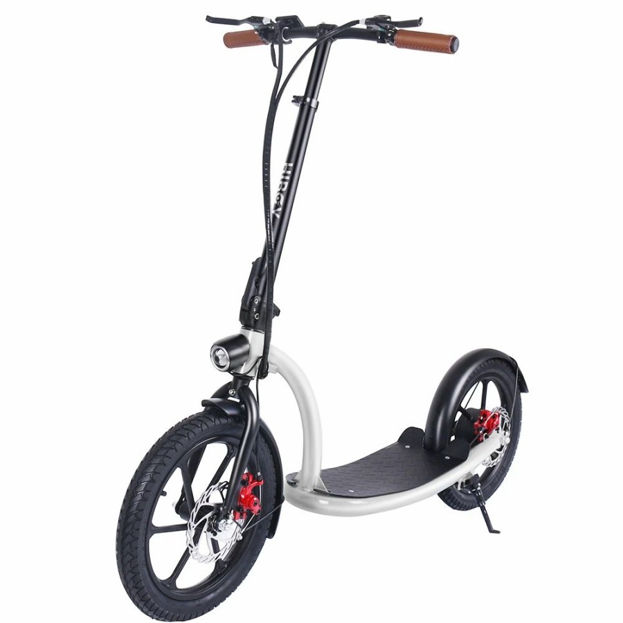 E-Bikes, Scooters & Wheels * | Hiboy Ve001 Electric Scooter 16 Inch 350W Motor 36V 10Ah Battery 30Km/H Max Speed 60Km Range 100Kg Max Load Silver