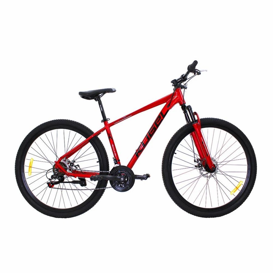 E-Bikes, Scooters & Wheels * | Kugel H-Hybrid 29 Inch Mountain Bike Aluminum Alloy Frame Material Shimano Gear Front Suspension And Disk Brakes Red