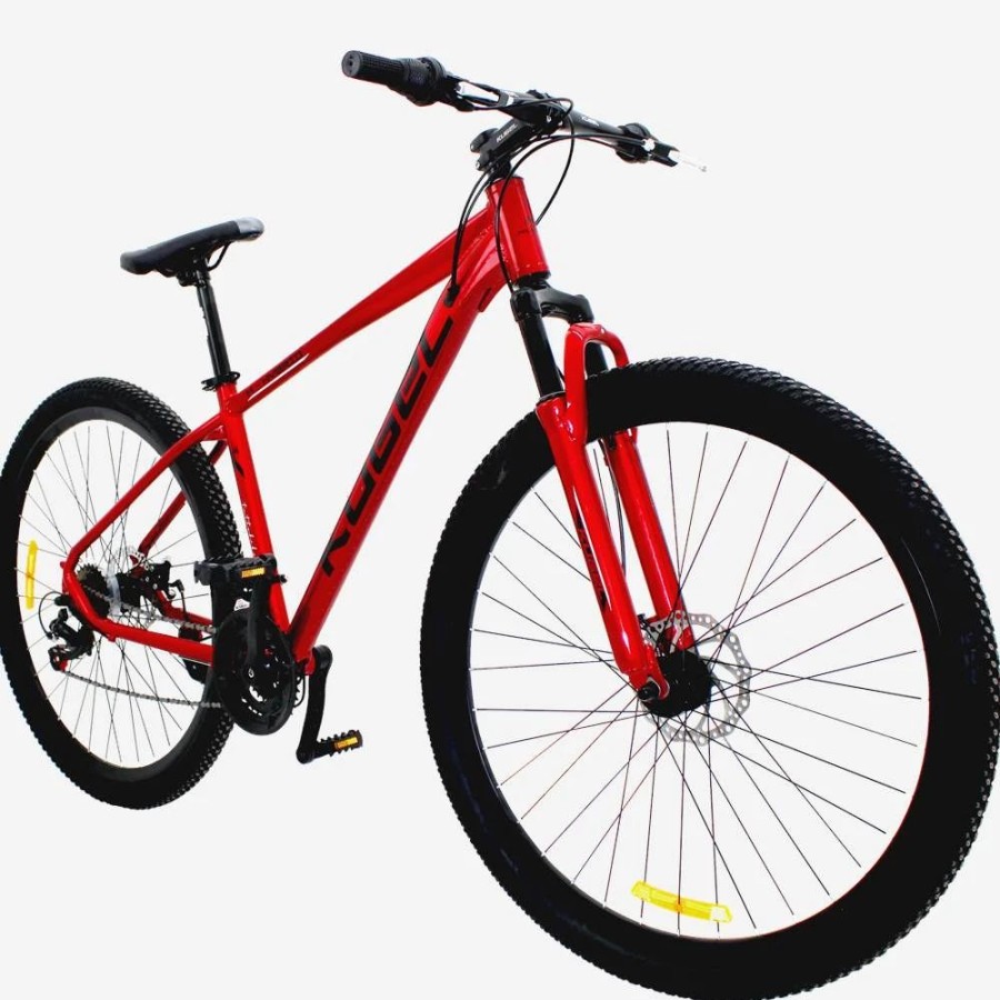 E-Bikes, Scooters & Wheels * | Kugel H-Hybrid 29 Inch Mountain Bike Aluminum Alloy Frame Material Shimano Gear Front Suspension And Disk Brakes Red