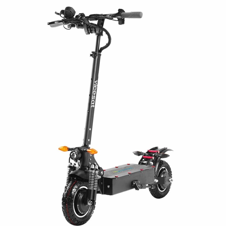 E-Bikes, Scooters & Wheels * | Vicesat Vs04 Electric Scooter 10 Inch 2*1000W Motor 52V 24Ah Battery 65Km/H Max Speed 60Km Range 150Kg Max Load