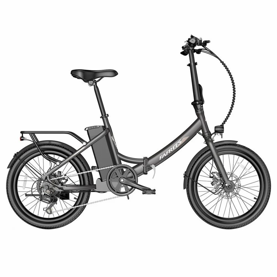 E-Bikes, Scooters & Wheels * | Fafrees F20 Light Folding City E-Bike 20*1.95 Inch Tire 36V 250W Motor 25Km/H Max Speed 14.5Ah Battery Shimano 7-Speed Gear Ipx4 Waterproof Black