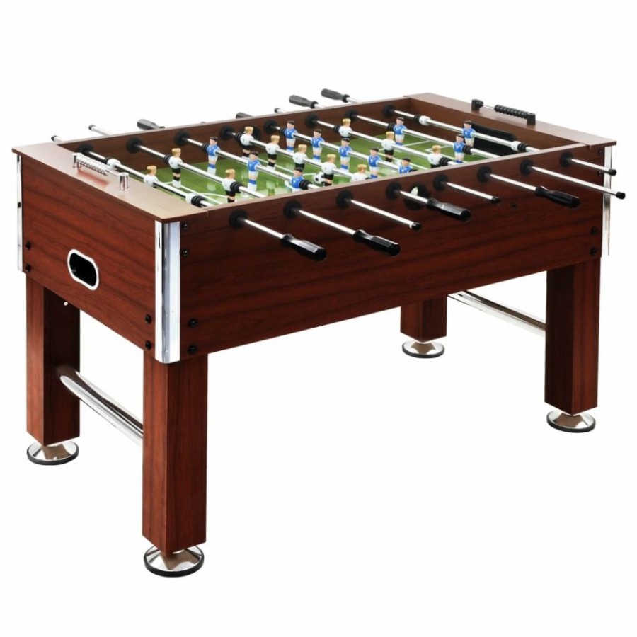 Exercise * | Football Table Steel 60 Kg 140 74.5 87.5 Cm Brown